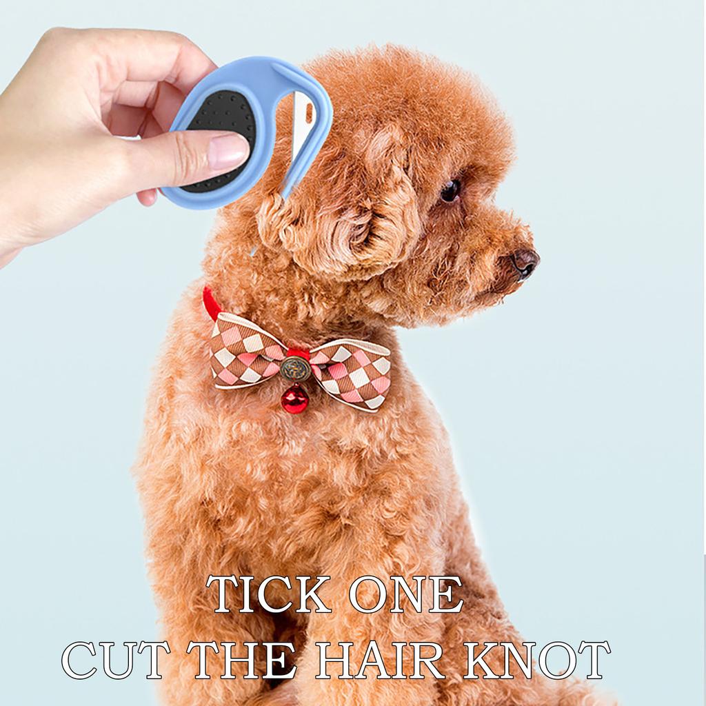 Pet Open Knot Comb, Hair Removal Comb For Dogs Brush Grooming Tool For Matted Long Hair Curly Pet