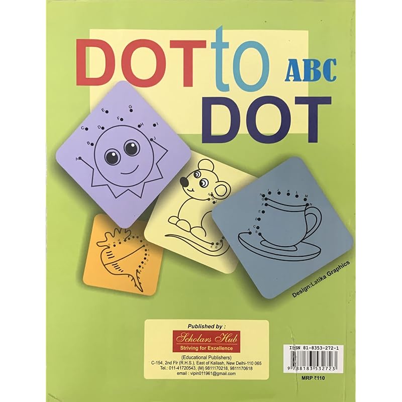 DottoDot.(ABC) An engaging activity book of dot to dot