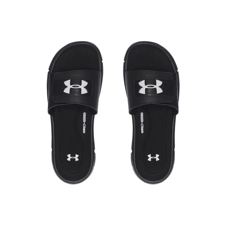Under Armour Ignite 5 Slides Black Men Sandals 1287318-001