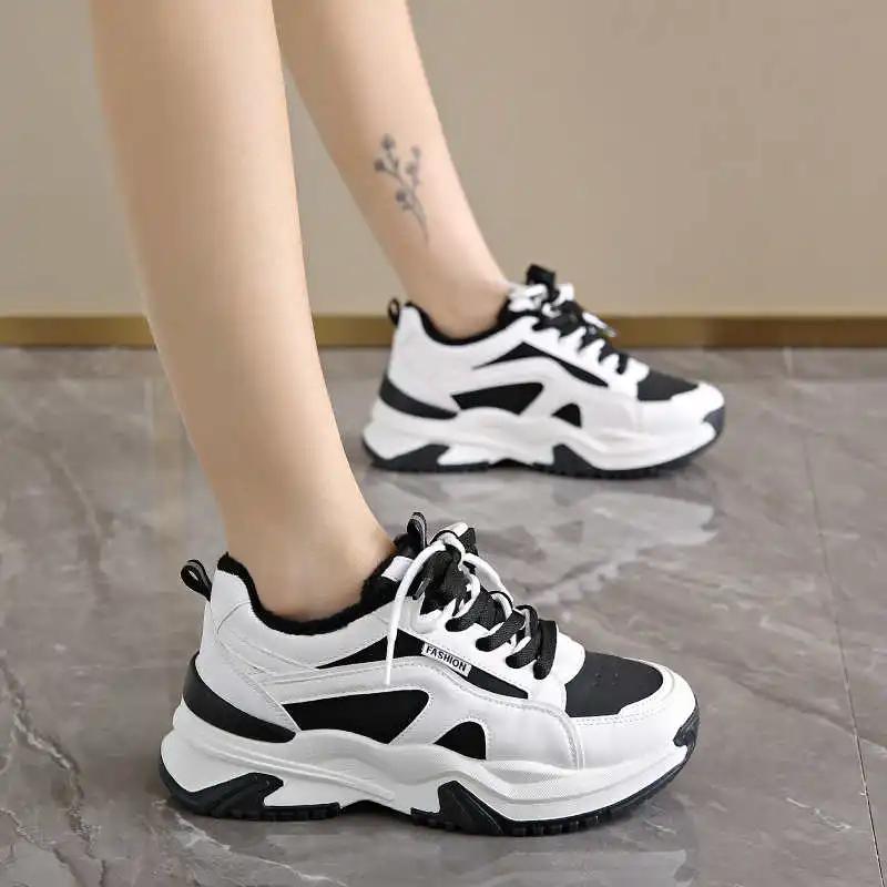 Fashion Low Top Thin Heel Skate Street Training Women Purple Sneakers Sports Shoes Husband Trainners Hospitality Loofers Wide Fit