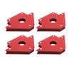 4 Pcs 50LB Welding Magnetic Arrow Holder 45 90 135 Multi Angle Welder Setup Magnet Support Jig Positioner Power Tool