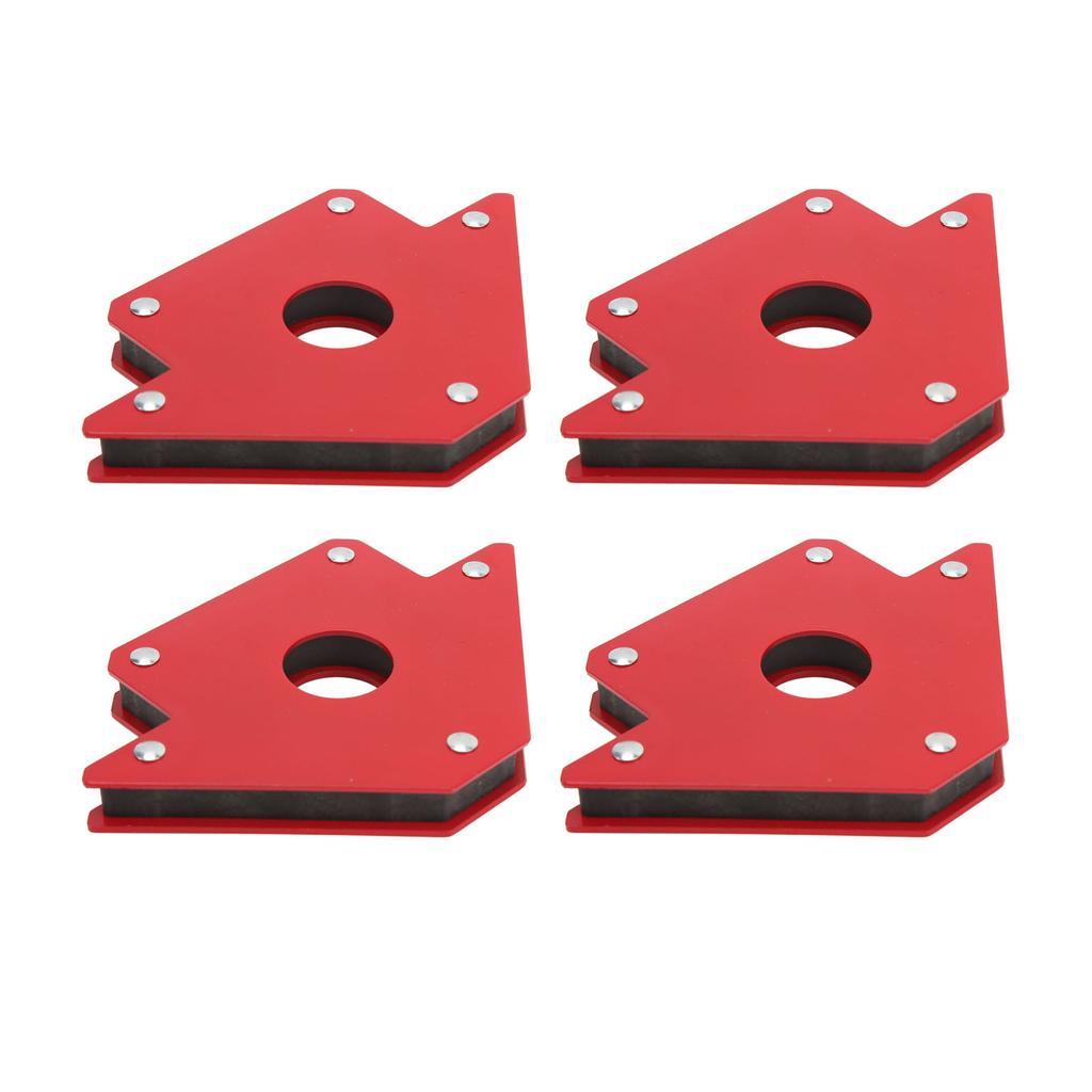 4 Pcs 50LB Welding Magnetic Arrow Holder 45 90 135 Multi Angle Welder Setup Magnet Support Jig Positioner Power Tool