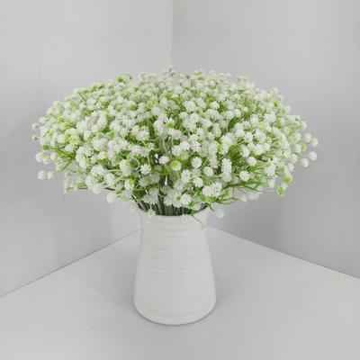 10pcs Artificial Flowers Baby Breath Flower Fake Gypsophila for Wedding Party Home Decoration Floral Bouquets DIY Accessories