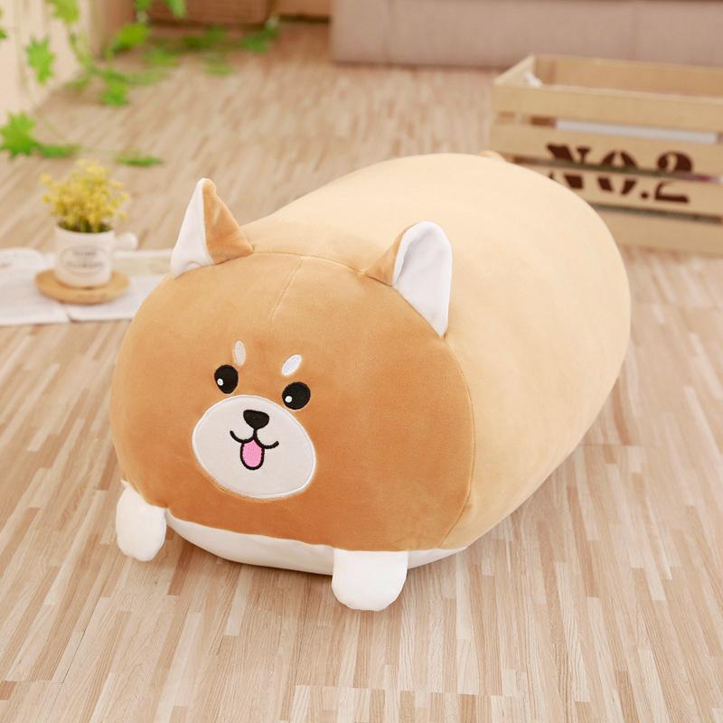 25CM Soft Animal Cartoon Pillow Cushion Cute Fat Dog Cat Totoro Penguin Pig Frog Plush Toy Stuffed Lovely Kids Birthyday Gift