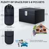 Black RFID Shielded Faraday Box Anti Theft Fob Protector Radiation-proof Mobile Phone Signal Shield Box Wifi