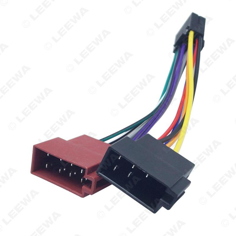 Kenwood PI100 ISO CD Player 16-Pin Car Audio Power and Speaker Wire Harness