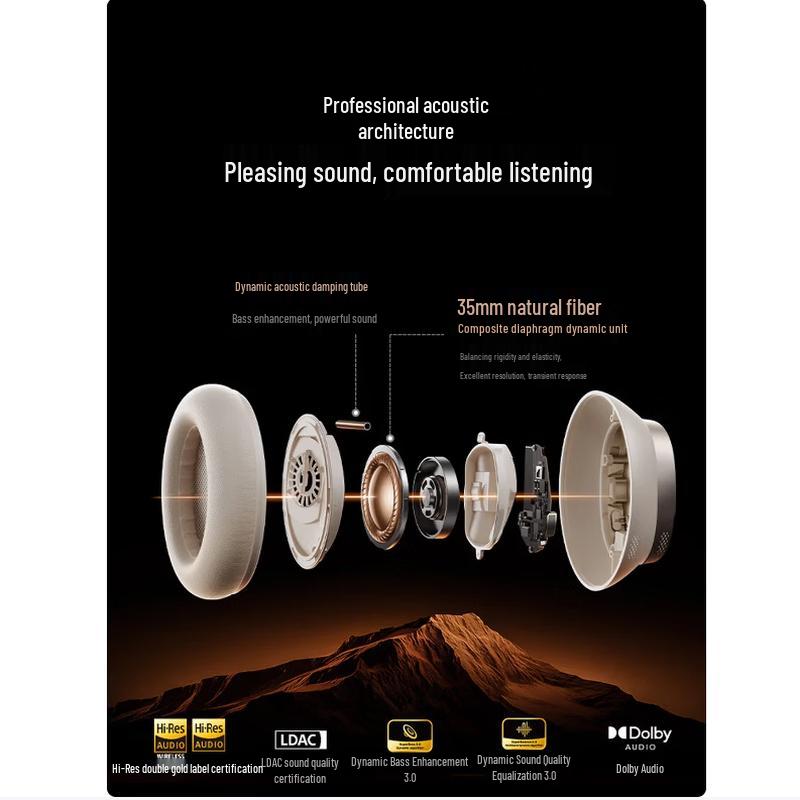 Baseus Inspire XH1 ANC Over-Ear Bluetooth Headphones