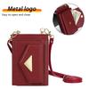 Crossbody Leather Case For Samsung Galaxy Z Flip 7 FE 6 5 4 3 5G Z Flip7FE Card Solt Wallet Long Lanyard Strap Phone Cover