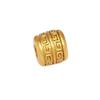 Copper-Plated Sand Gold Spacer Beads for DIY Jewelry: Ideal for Handmade Bracelets, Necklaces, Wristbands, and More.