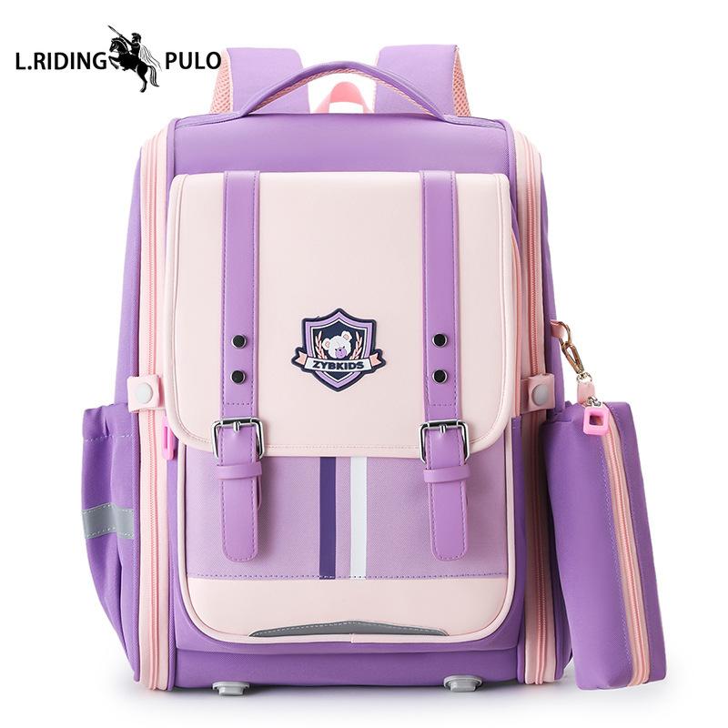 Children's Schoolbags for Grades 1-3: Lightweight, Large Capacity, Low-burden, Spine-protecting, Ultralight Backpacks