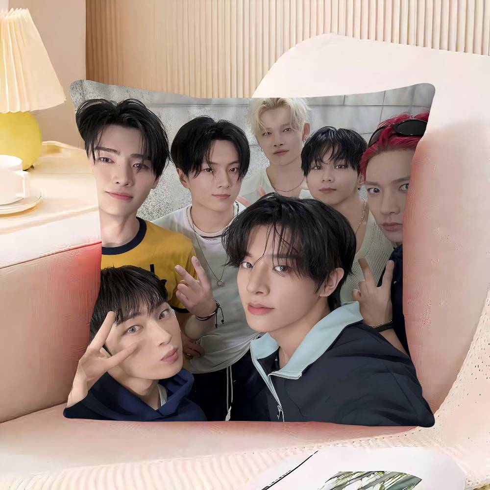 

E-ENHYPEN Наволочка 45x45см Мила наволочка Подушка для вітальні Чохол для подушки для дивана Спальня Домашній декор Дитячий подарунок 16x16Inch