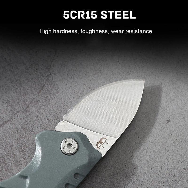 New Mini Folding Knife Stainless Steel Fruit Knife EDC Express Cut Box Portable Tool Carry on Keychain Knives Gift