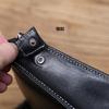 NZPJ Genuine Leather Men's Clutch Bag Natural Cowhide Wallet Large Capacity Mobile Phone Bag Casual Businesse Envelope for