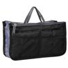 Handheld Double Zipper Multifunctional Bag Wash Cosmetic Bag Large Capacity Storage Bag