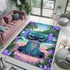 Potdemiel 3D Stitch Cartoon Rug Carpet for Living Room Children Bedroom Mat Sofa Doormat Floor Rug Home Decor Mat Fast Shipping