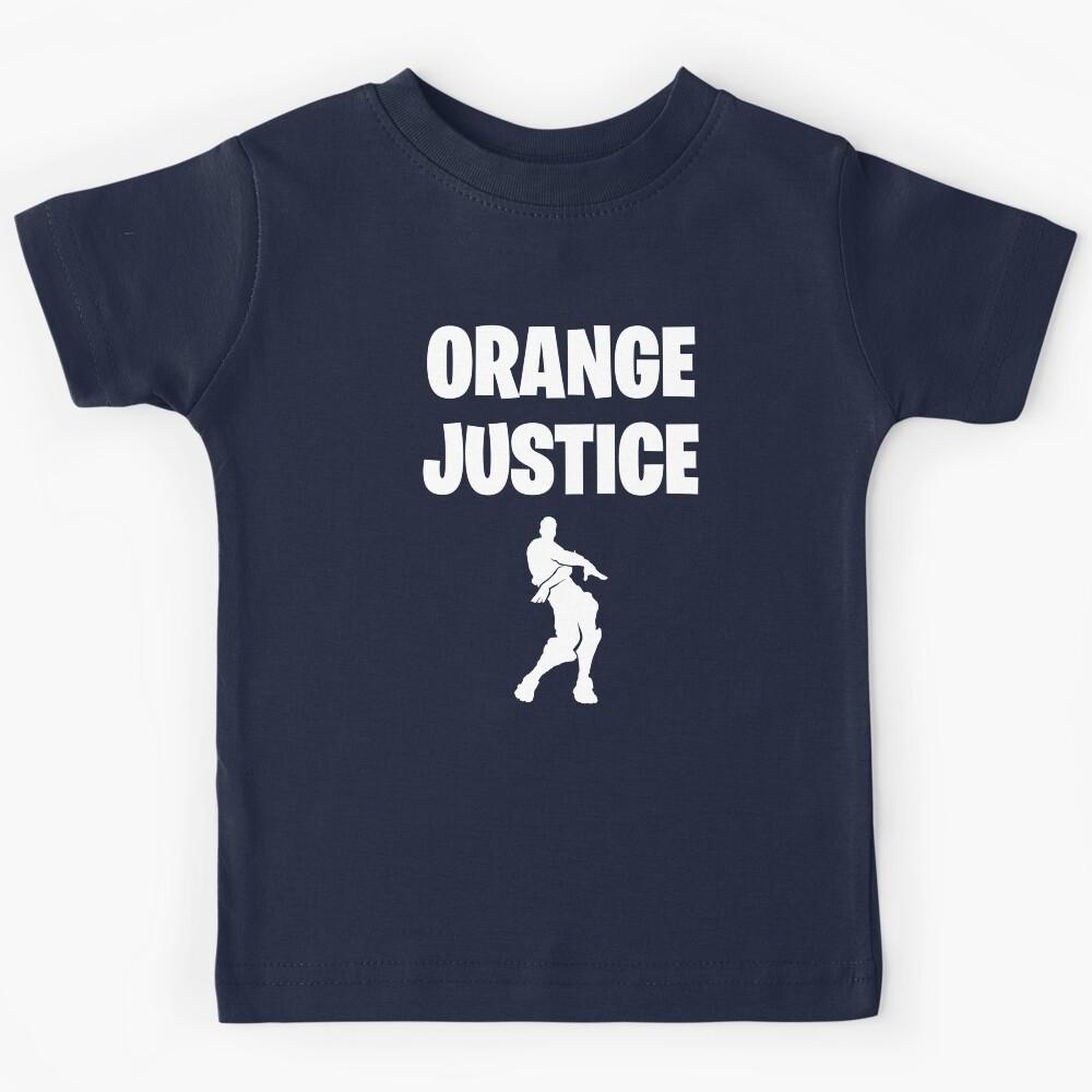 Orange Justice Kid Dance Meme Kids T-Shirt 110