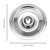 Kichvoe Pot Lid, 14cm, Stainless Steel and Iron, for Seasonings, Small Cookware, Frying Pans, and Woks