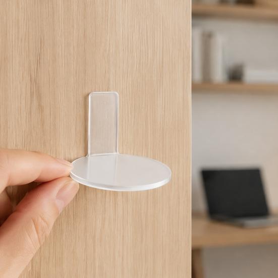Adjustable Stand for Small Statues Doll Floating Display Stand, Clear Acrylic Action Figures Wall Shelf Anime Shelf, Sturdy Desktop