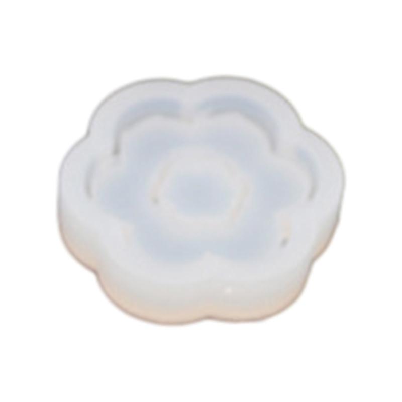 Resin Shaker Mold Quicksand Silicone Mold Casting Epoxy Mold Multi-Shapes Silicone Quicksand Moulds for DIY Keychain