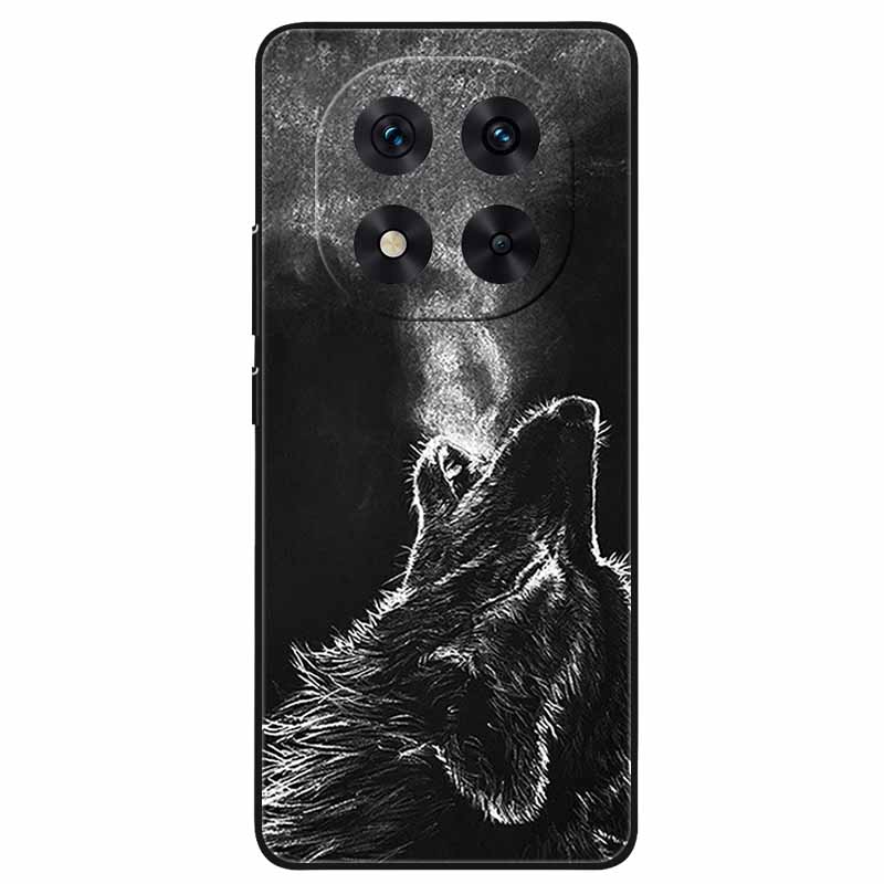 For Redmi Note 14 Pro+ Plus Case Cartoon Painted Silicone Black TPU Bumpers for Redmi Note14 Pro 5G Shockproof Soft Cover 14Pro