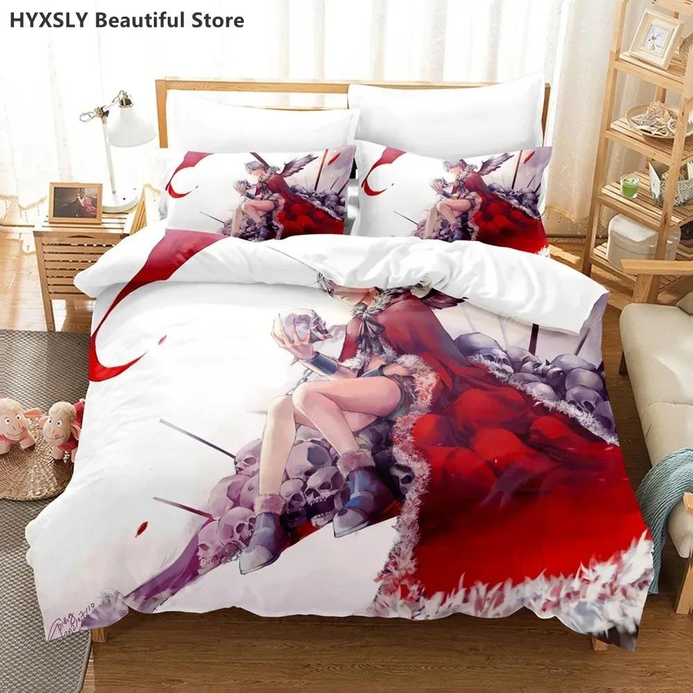 Hunter X Hunter 3D Bedding Set Japanese Anime Twin Queen King Quilt Cover Pillowcases Polyester For Boys