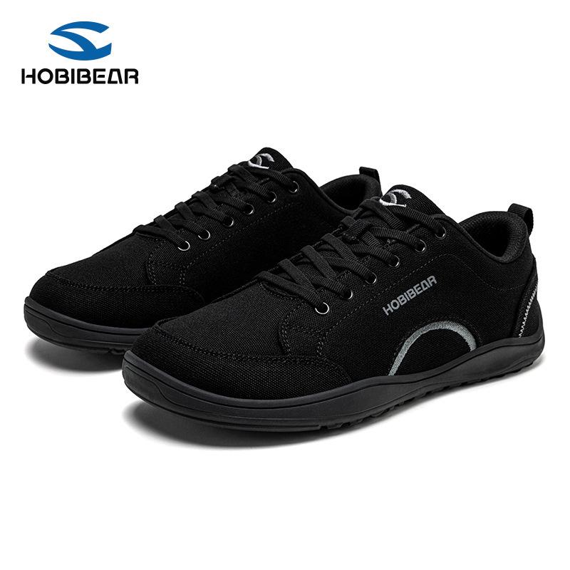 HOBIBEAR Women s Wide Toe Lace-Up Casual Flat Shoes for Spring and Autumn 42