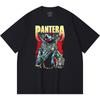Tricou Heavy Metal 230 Gsm 100% Bumbac Imprimeu Trupă Rock Muzică Populară Tricou Unisex din Bumbac Gros