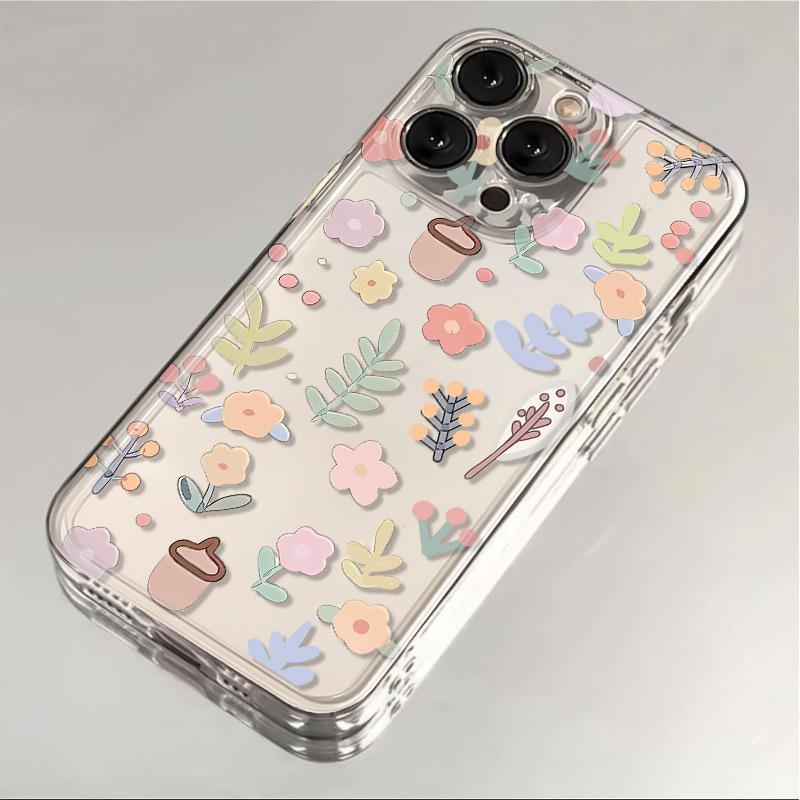 Художественный Цветочный Чехол для iPhone - Милый, Защитный, Ударопрочный, Свежий, В стиле Ins Huawei Nova 13 Pro