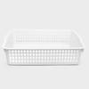 Living Mesh Basket No.3 White (25.4 * 33.6 * 8.4 Cm)