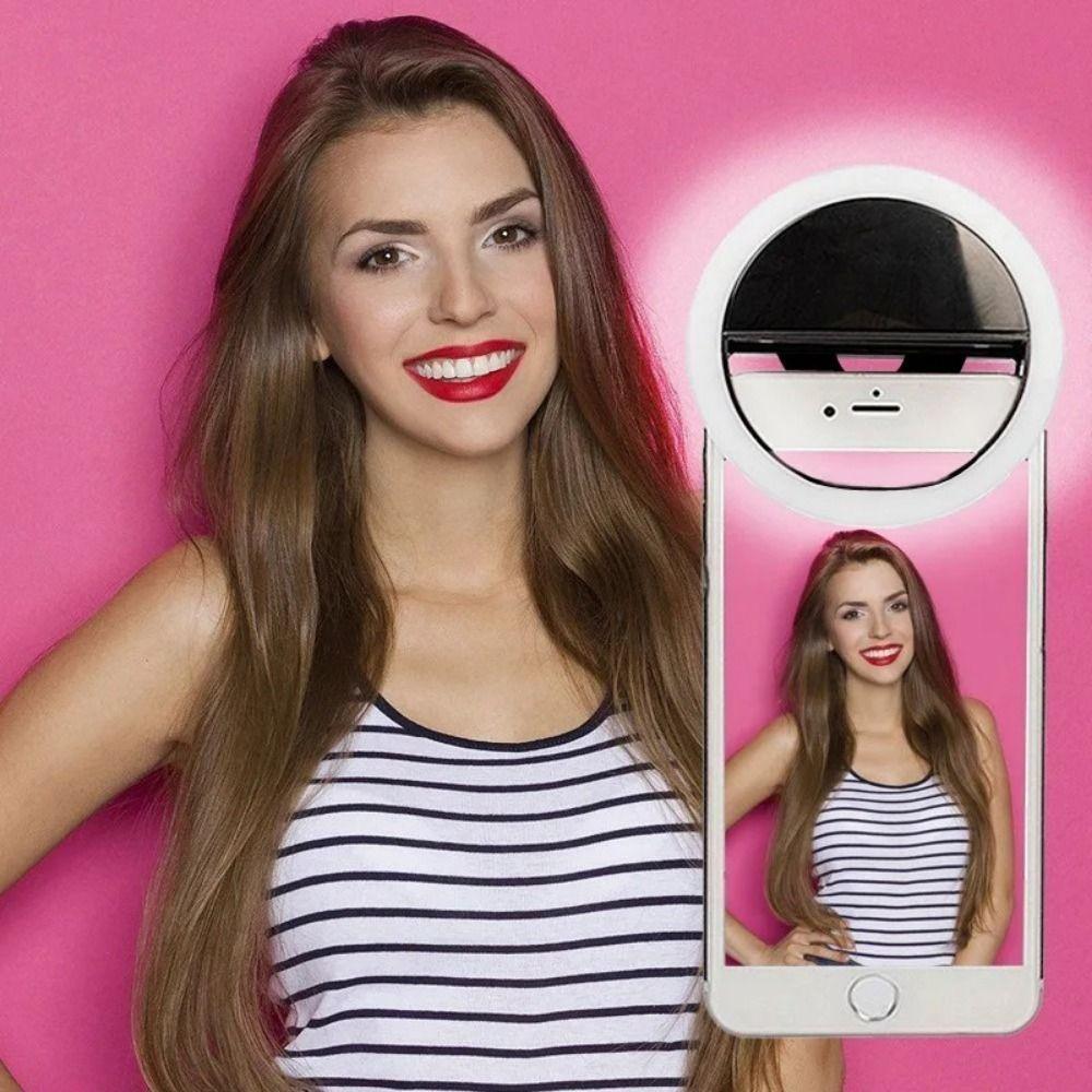 

Clip-On Lamp Mobile Phone Selfie Light Video Light Phone Selfie Ring Light Photography