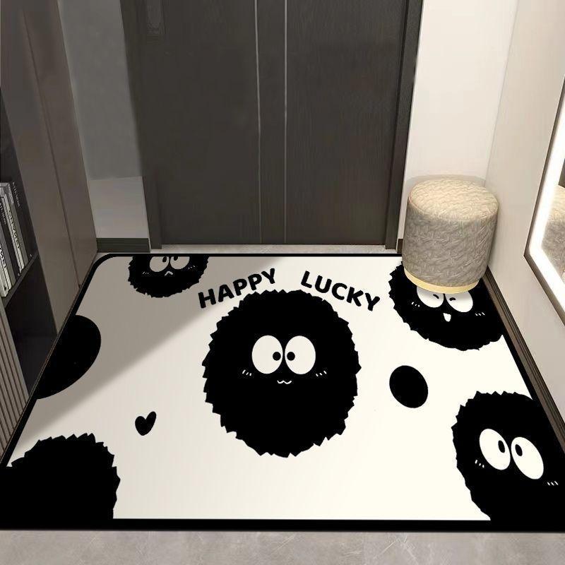 Modern Simple Bathroom Floor Mat Door Absorbent Non-slip Foot Mat Household Bathroom Mat Toilet Sink Carpet
