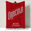 Movie DDracula Throw Soft Warm Flannel Throw Blanket Multiuse for Sofa Bed Office Nap