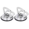 2pcs Glass Suction Cup Heavy Duty Aluminum Alloy 50kg Large Load Capacity Dent Puller Handle Lifter