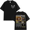Singer Rauw Alejandro Cosa Nuestra Tshirt Mens Women Vintage Fashion Short Sleeve T Shirt 100 Cotton Casual Oversized TShirts