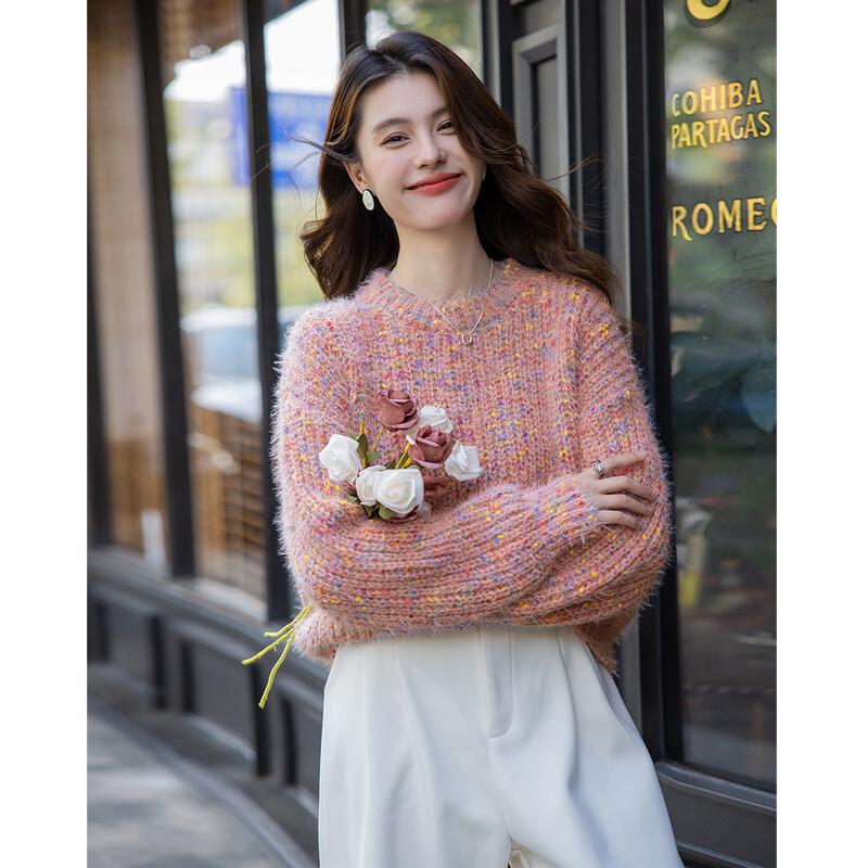 Mokana Women's Urban Casual Long Sleeve Knit Top