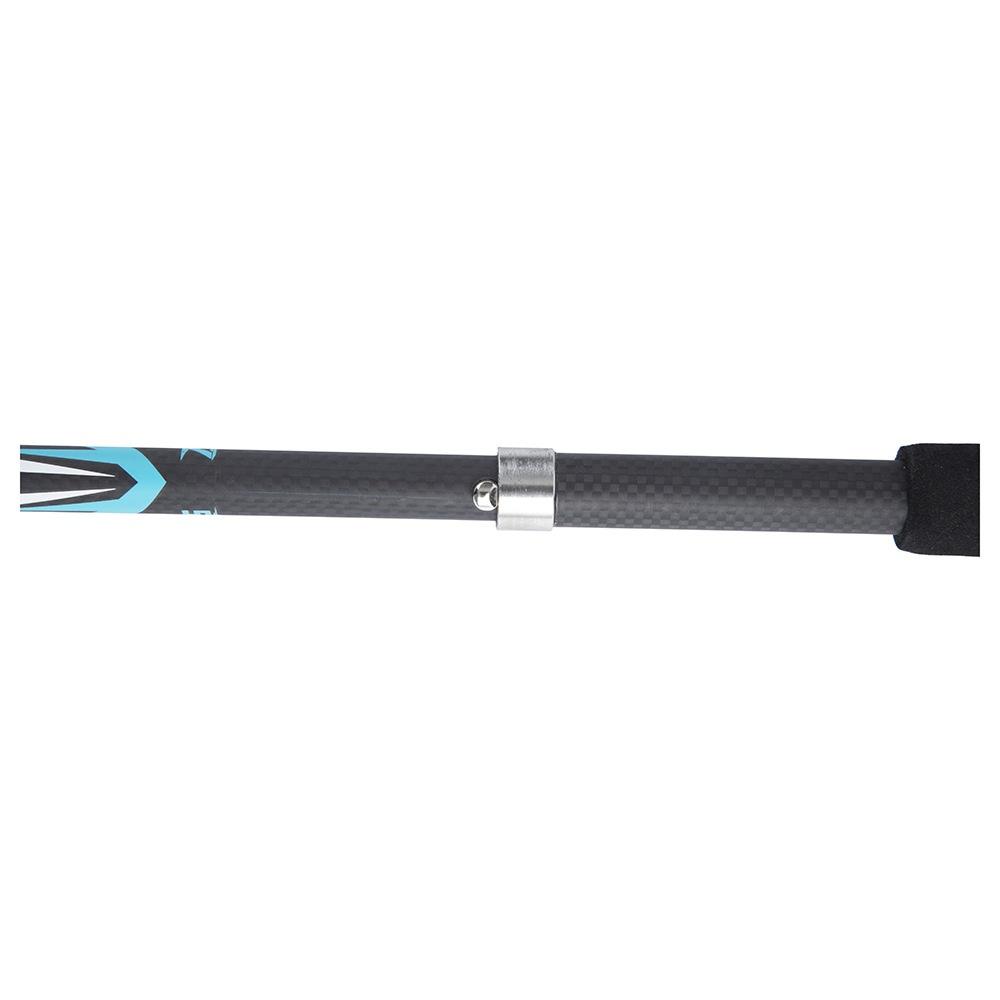 Directly Supplied Manufacturer 4-section Full Carbon Fiber Folding Trekking Hiking Poles Wear-resistant Lightweight