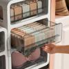Drawer Style Storage Box for Household Underwear Transparent Bras Socks Classified Storage Box Underwear Storage Cabinet