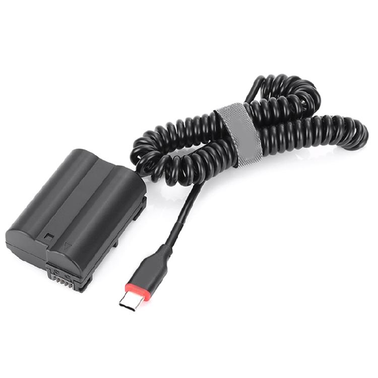 

Type-C to EN EL15 Power Adapter Dummy Battery for D7100 D800 D810 D7200 D7000 1