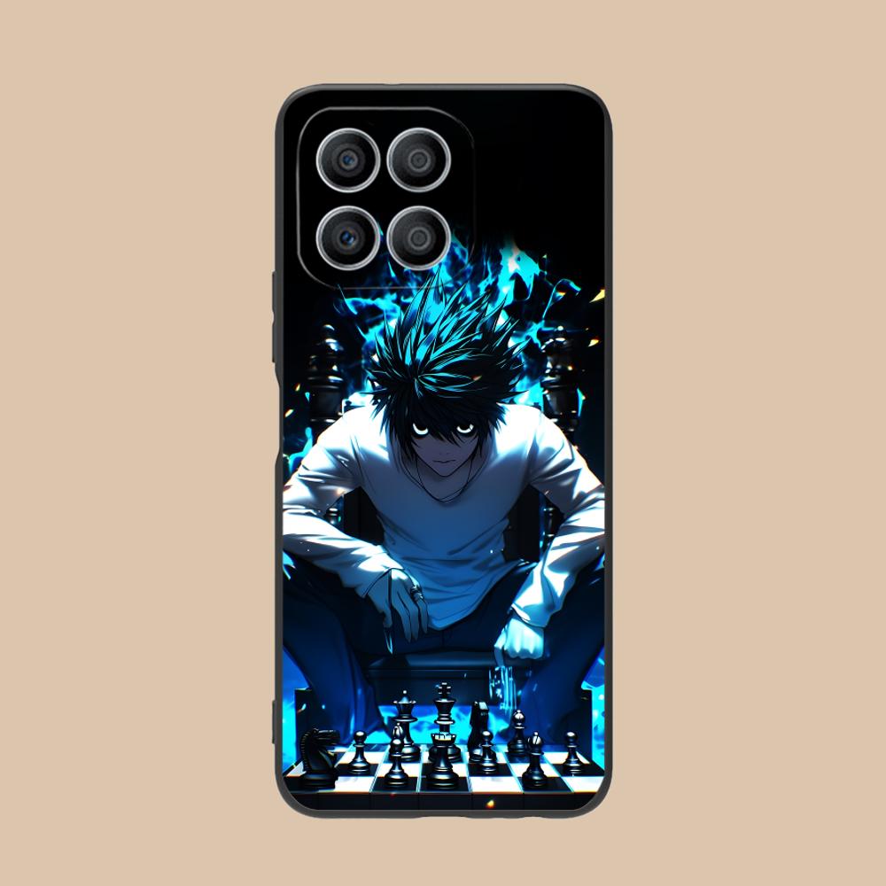 

Death Note L Lawliet Mobile Phone Case for Honor 90 80 70 60 50 30 20 10 9 8 7 Pro S SE Lite 5G Colorful Printing Cover Pretty Honor 8