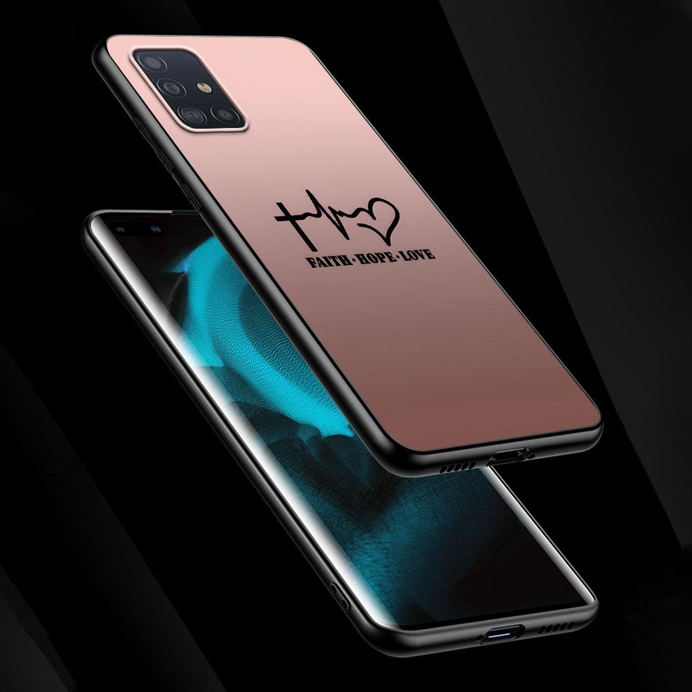Etui w stylu różowego złota dla Samsunga Galaxy A54 A53 A32 A52s A12 A21s A51 A22 A31 A52 A72 A11 A14 A02s A23 TPU Pokrowiec na telefon