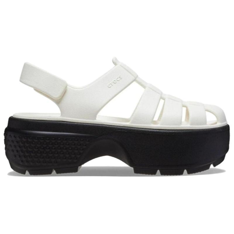 Crocs Sandals River Trekking Shoes Women's Chalk