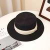 Women's Wide Brim Straw Sun Hat - Foldable Beach & Vacation Hat