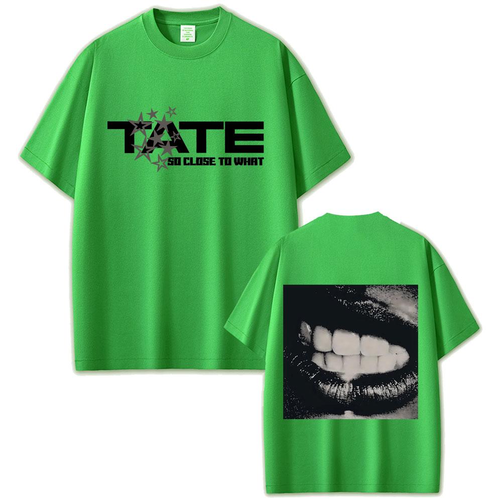 Tate McRae 2025 Concert Miss Possessive Tour 2025 T Shirts Fashion Men Women Oversized T-shirt Unisex Pure Cotton Tshirt Tops