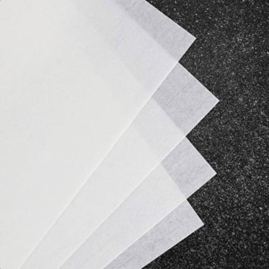 JANNO 200 Sheets Raw Xuan Paper Sheng Xuan Rice Paper Without Grids Chinese Calligraphy Practice Writing Sumi Drawing Painting