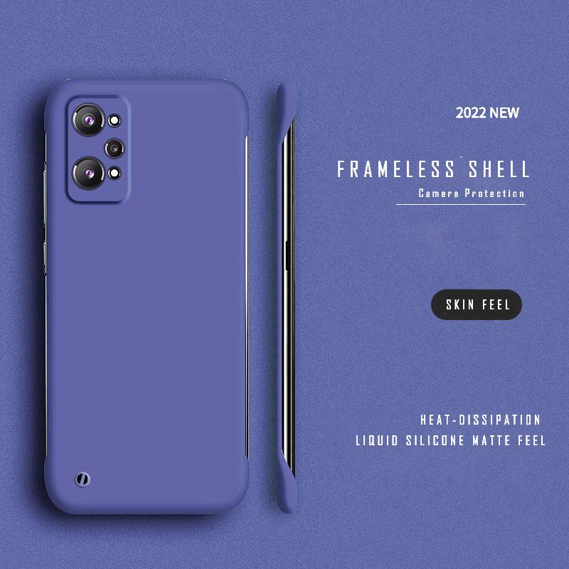 Ultra Slim Hart-PC-Rahmenlose Hülle Für OPPO Realme 10 11 Pro Plus Capa Für Realme GT NEO 3 2T 2 Pro 5G Matt Bunte Handyhülle