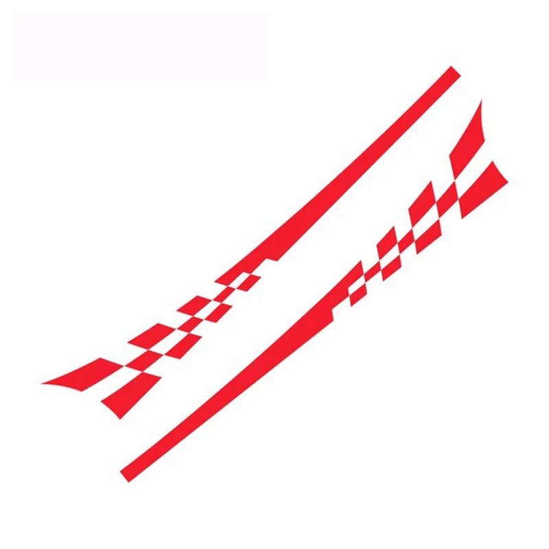 Side Skirts Stripe Stickers Body Kits Accessories Car Stickers Door Waist Line DIY Decal Sticker Auto Tuning Accessories