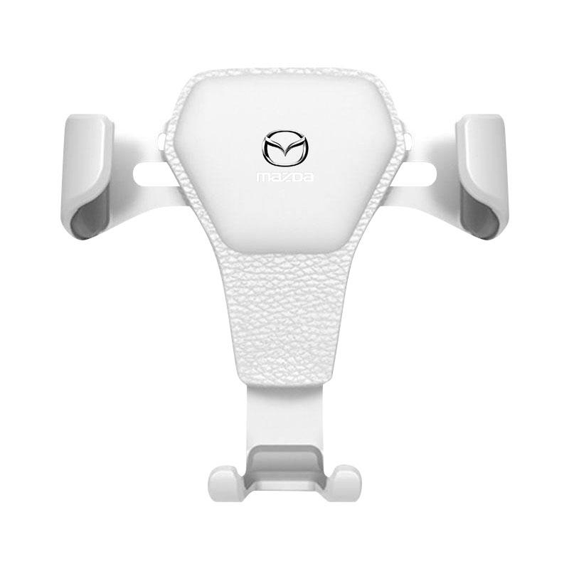 Gravity Car Badge Phone Holder Bracket Air Clip Mount Stand Accessories For Mazda 3 6 CX5 2 CX3 CX9 MX5 RX8 Axela Demio MS CX5 2 Axela Demio Atenza MS