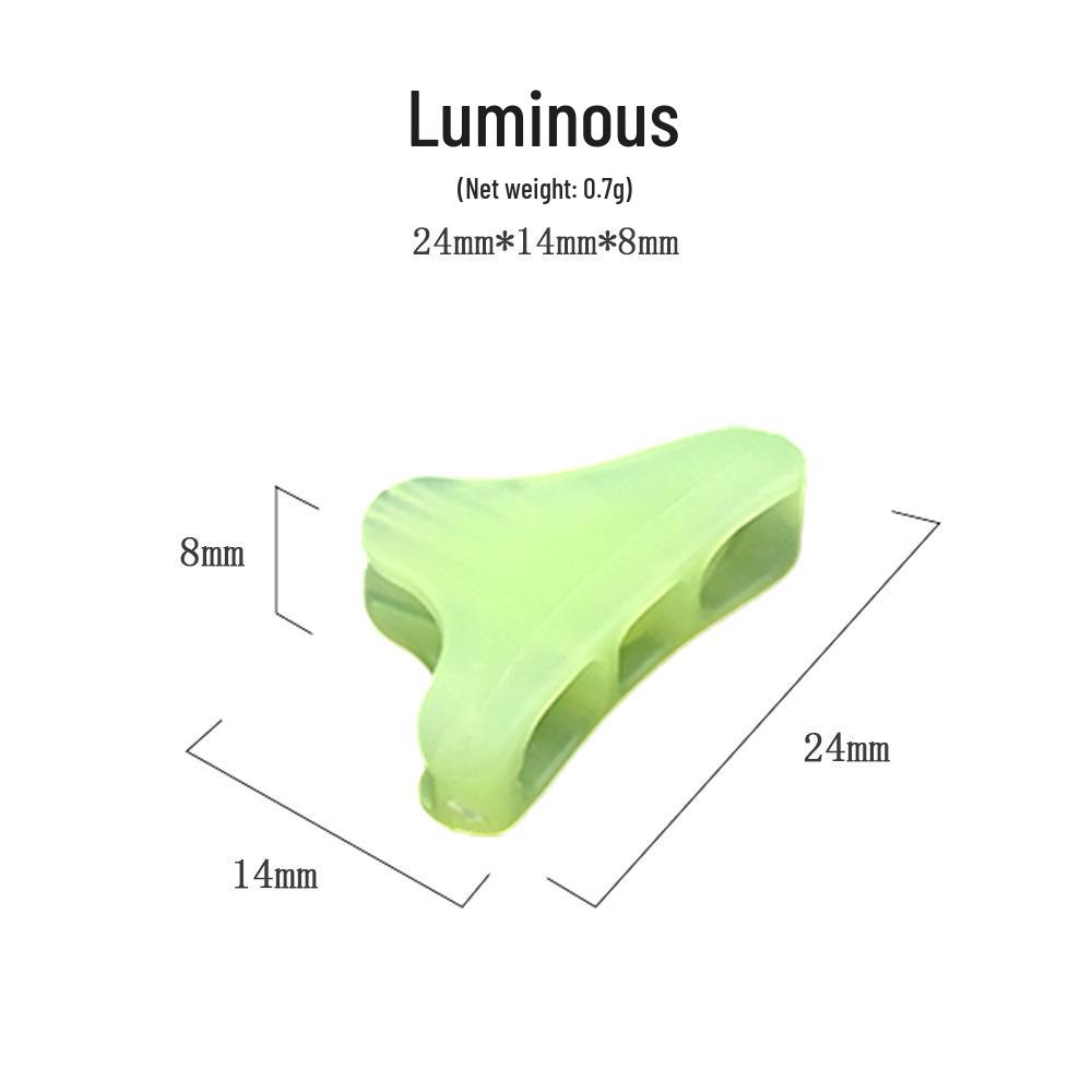 

Уличная флуоресцентная пряжка для шнура: Нескользящий, самосветящийся регулятор шнура для палаток и тентов.