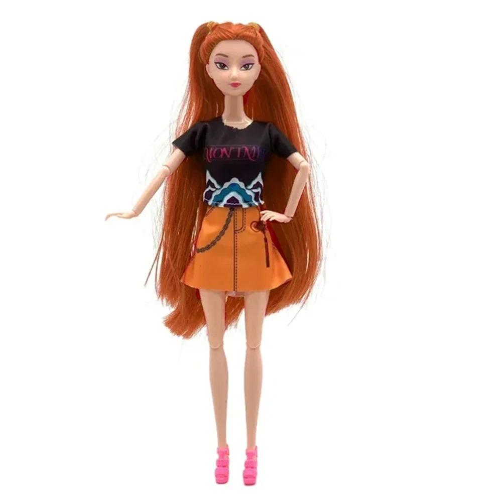 *#NEW Doll Toys Kpop Demon Hunters Action Figure Toy Rumi Mira Zoey Beautiful Princess Baby Girl Dolls Plastic DIY Toy for Girls
