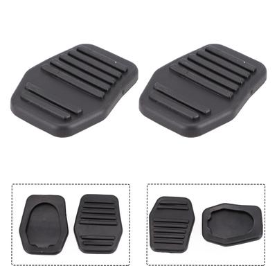 Für Ford Focus Pedal Pad Abdeckungen 97KB2457AB Schwarz Pedal Pad Abdeckungen